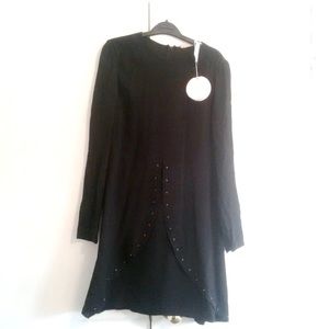 See by Chloe black studded dress